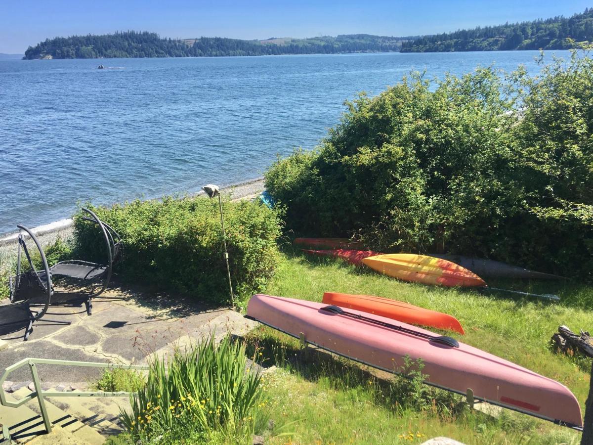 Puget Sound Chic Romantic Cottage With Private Beach Access & Gated Entry Port Ludlow Dış mekan fotoğraf