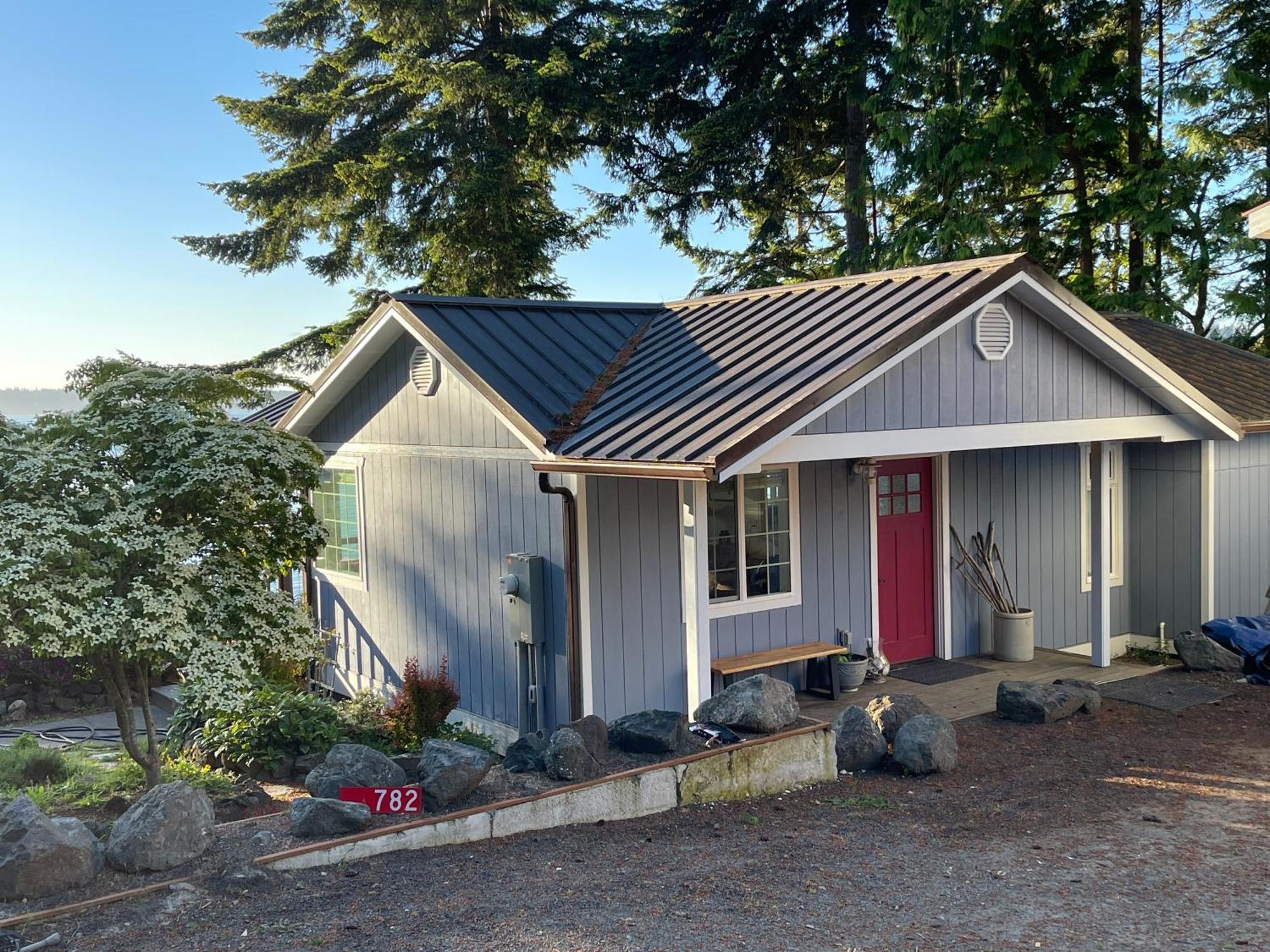 Puget Sound Chic Romantic Cottage With Private Beach Access & Gated Entry Port Ludlow Dış mekan fotoğraf